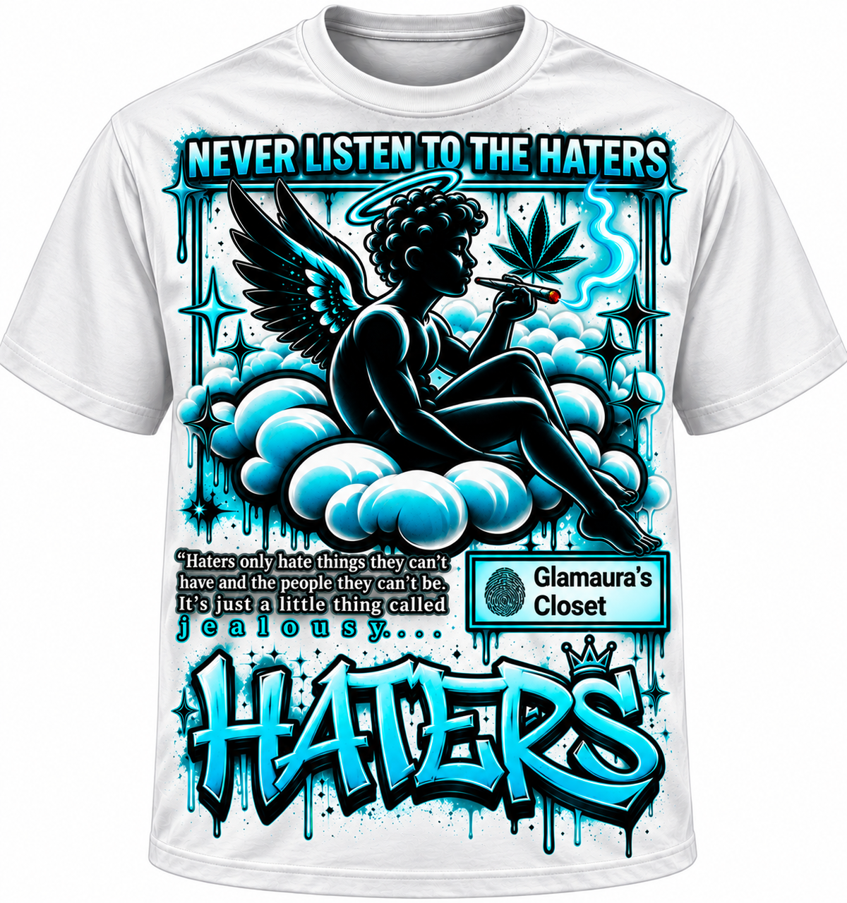 Haters Angel Graphic T-Shirt